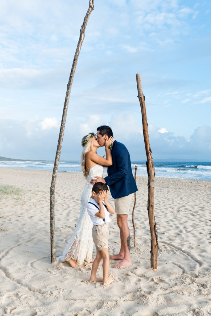Noosa Main Beach Elopement Trio
