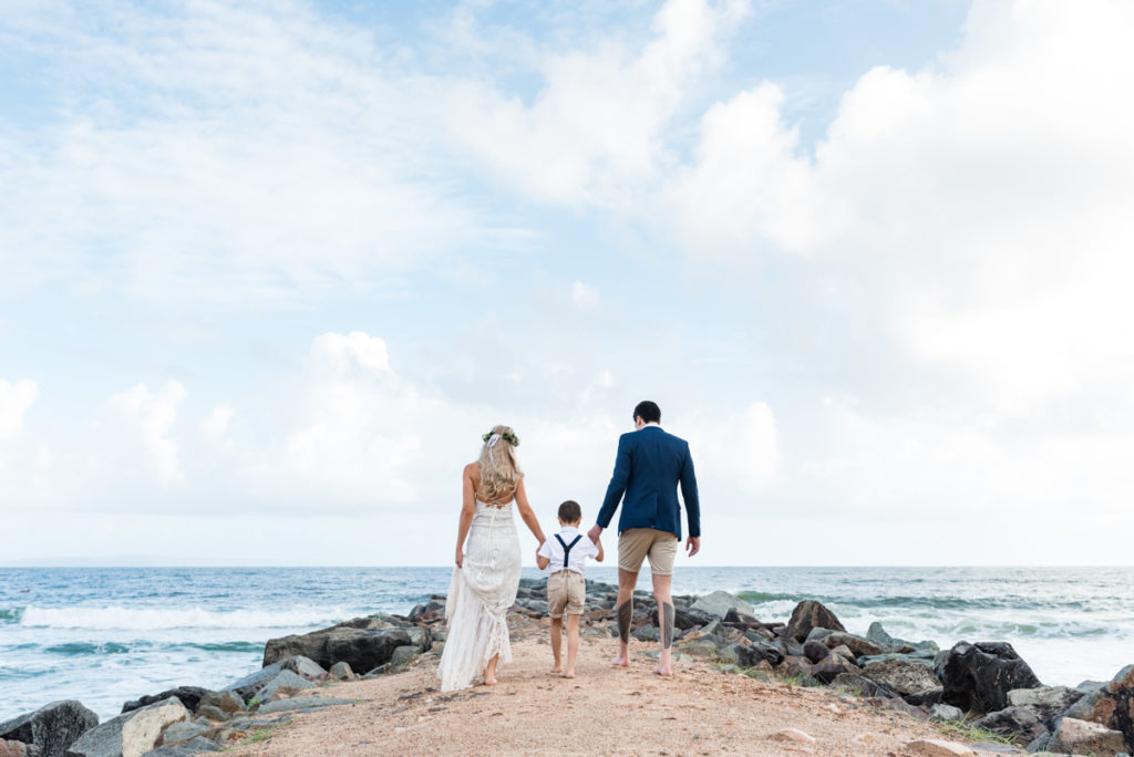 Noosa Main Beach Elopement Trio
