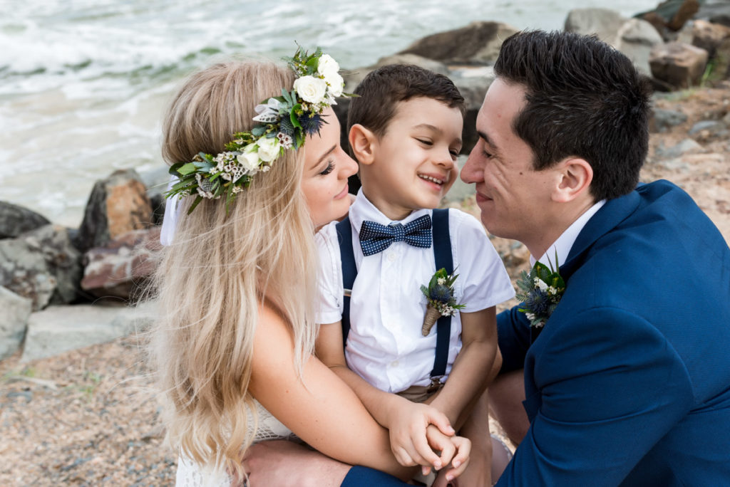 Noosa Main Beach Elopement Trio