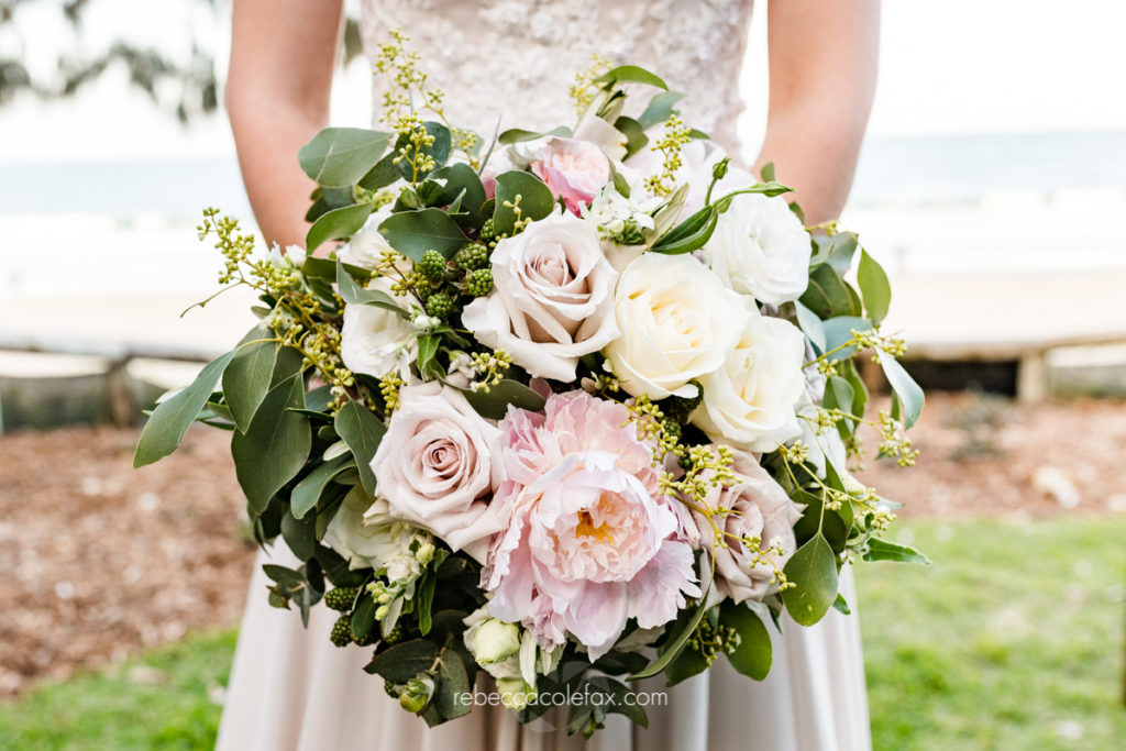 Brides Flowers Wedding Casuarina Gardens Noosa Photography Co
