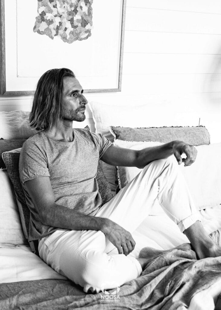 Personal Brand Photographer Nick Broadhurst at home