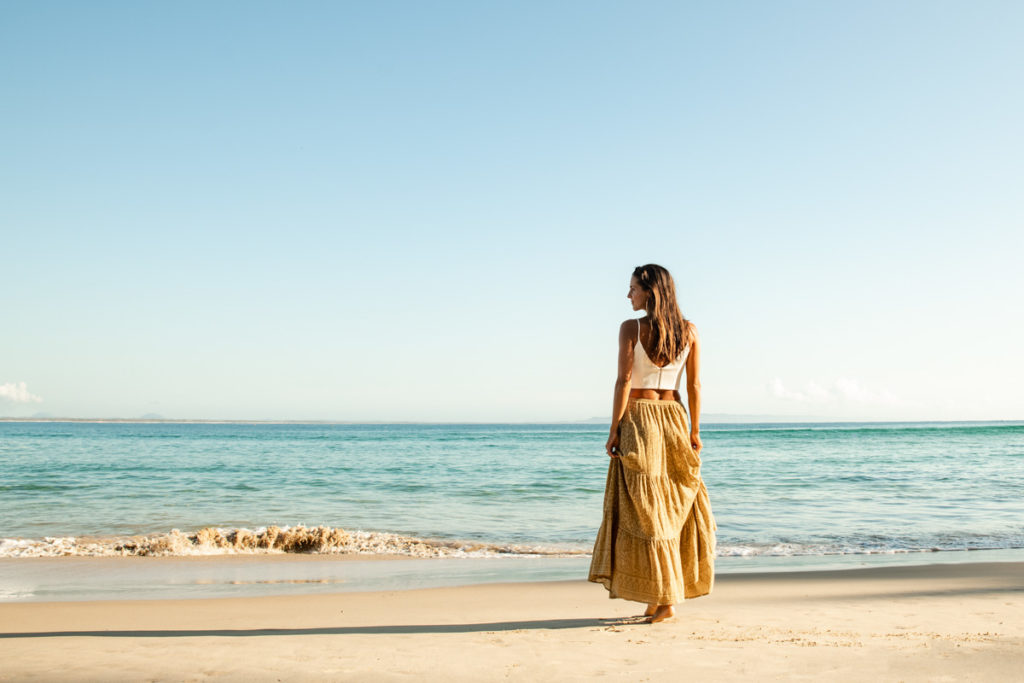 Noosa Brand Photography Melissa Ambrosini at Little Cove Beach by Noosa Photography Co