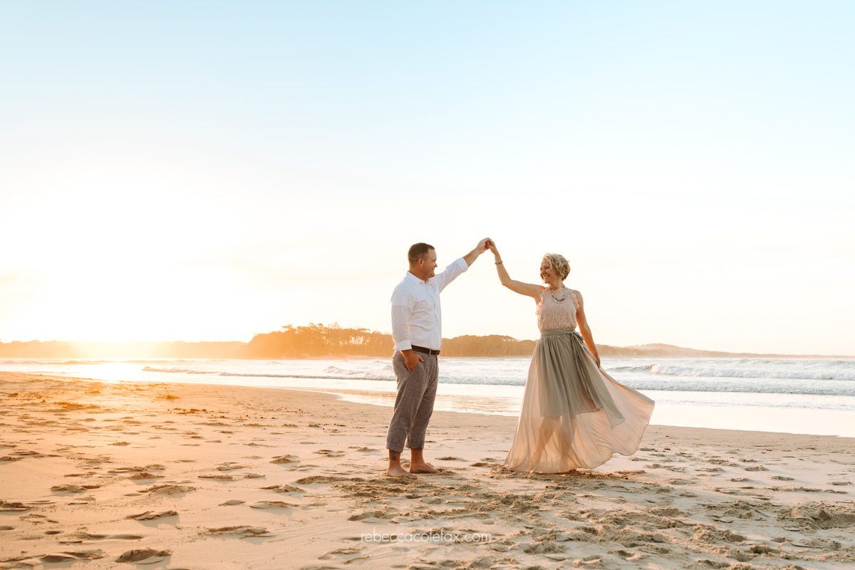 Noosa Couple Photoshoot at Sunset