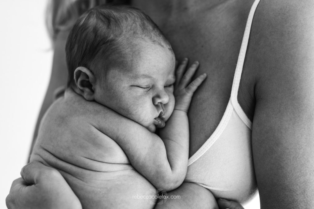 Natural Newborn Photos Noosa Baby Girl