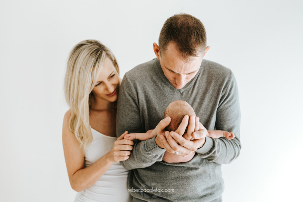 Natural Newborn Photos Noosa Baby Girl & Family
