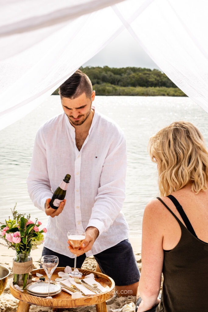 Sunshine Coast Proposal Photographer by Noosa Photography Co