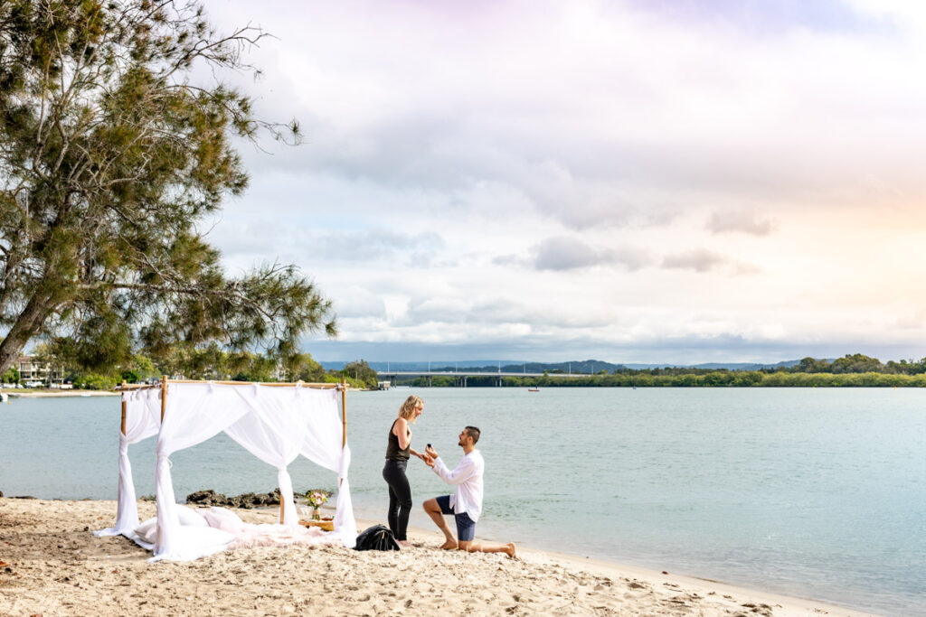 Sunshine Coast Proposal Photographer by Noosa Photography Co