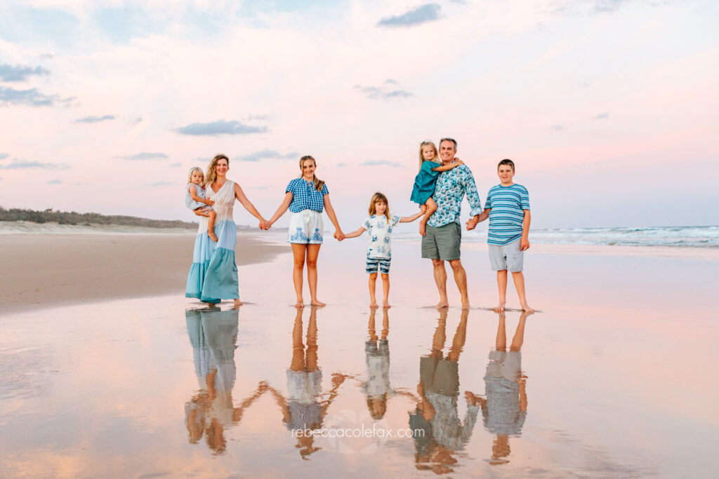 Large Family Photographer Noosa