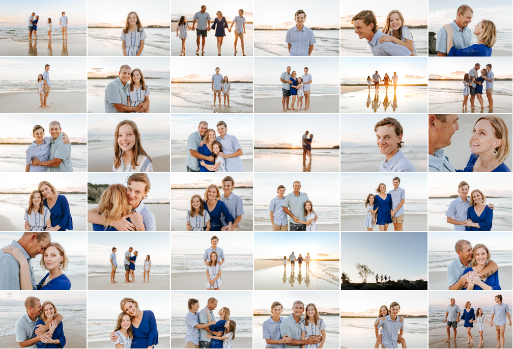 Quick Family Photoshoot Noosa
