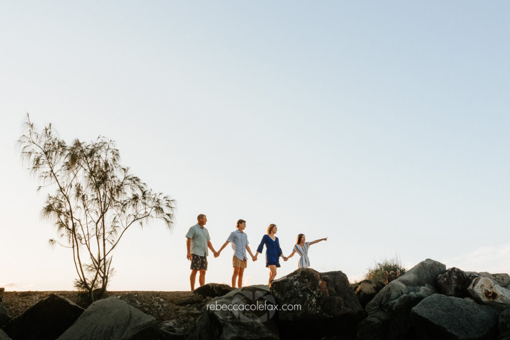 Quick Family Photoshoot Noosa