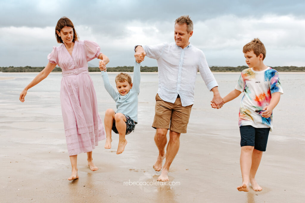 Overcast Family Photography Noosa