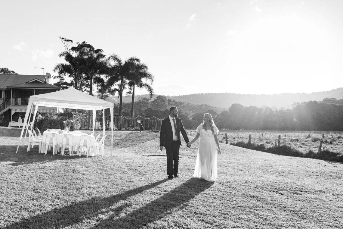Noosa Hinterland Wedding Couple
