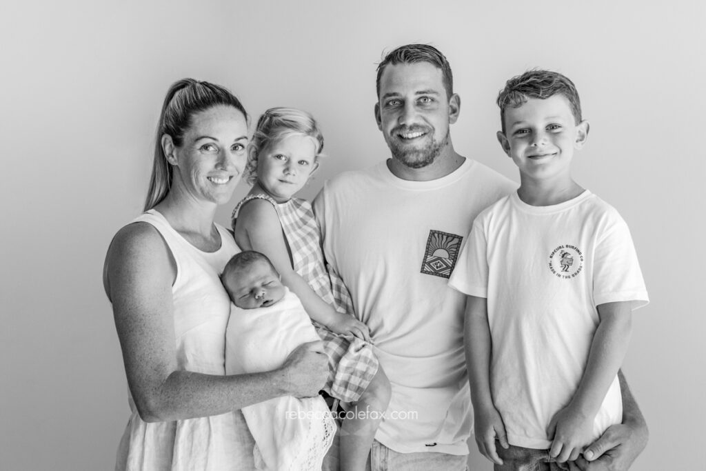 Sunshine Coast Newborn Photographer Siblings