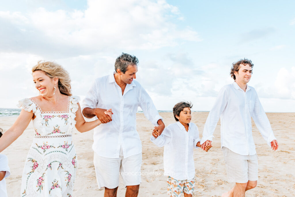 Family Holiday Photoshoot in Noosa