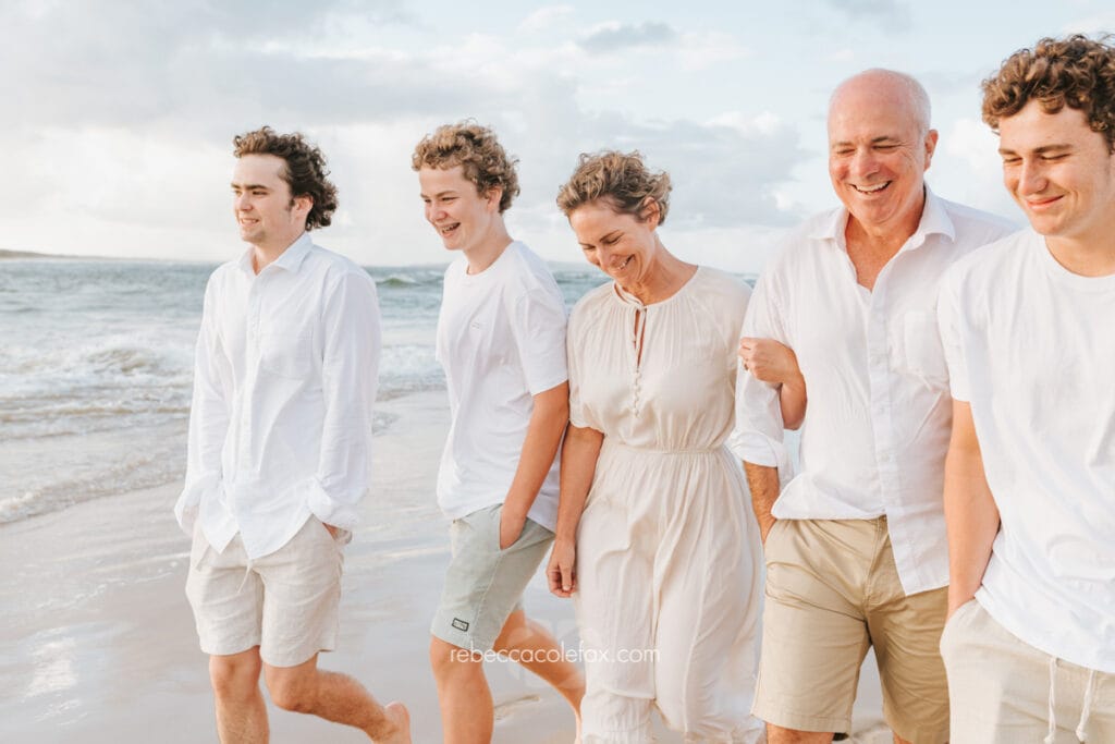 Family Holiday Photoshoot in Noosa