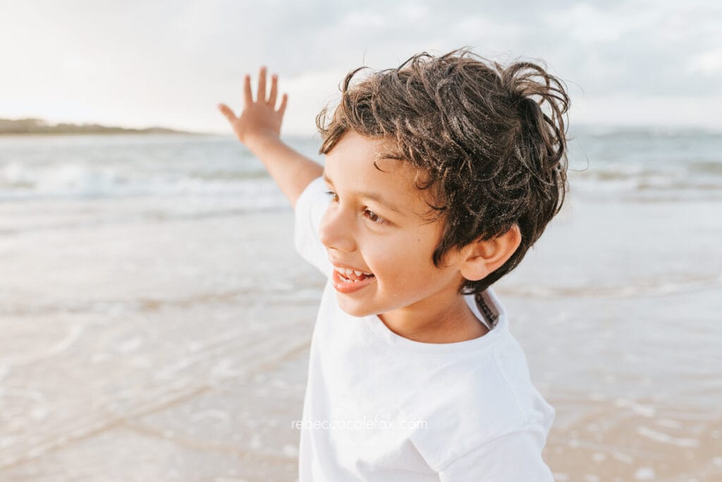 Family Holiday Photoshoot in Noosa