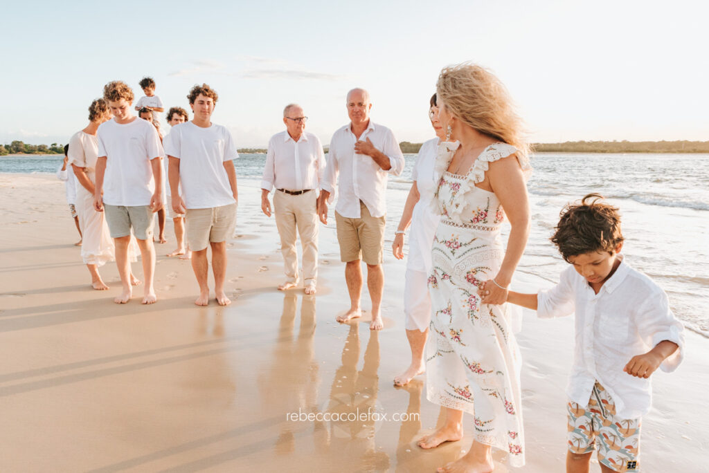 Family Holiday Photoshoot in Noosa