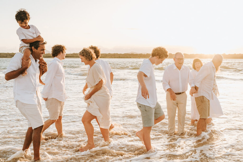 Family Holiday Photoshoot in Noosa