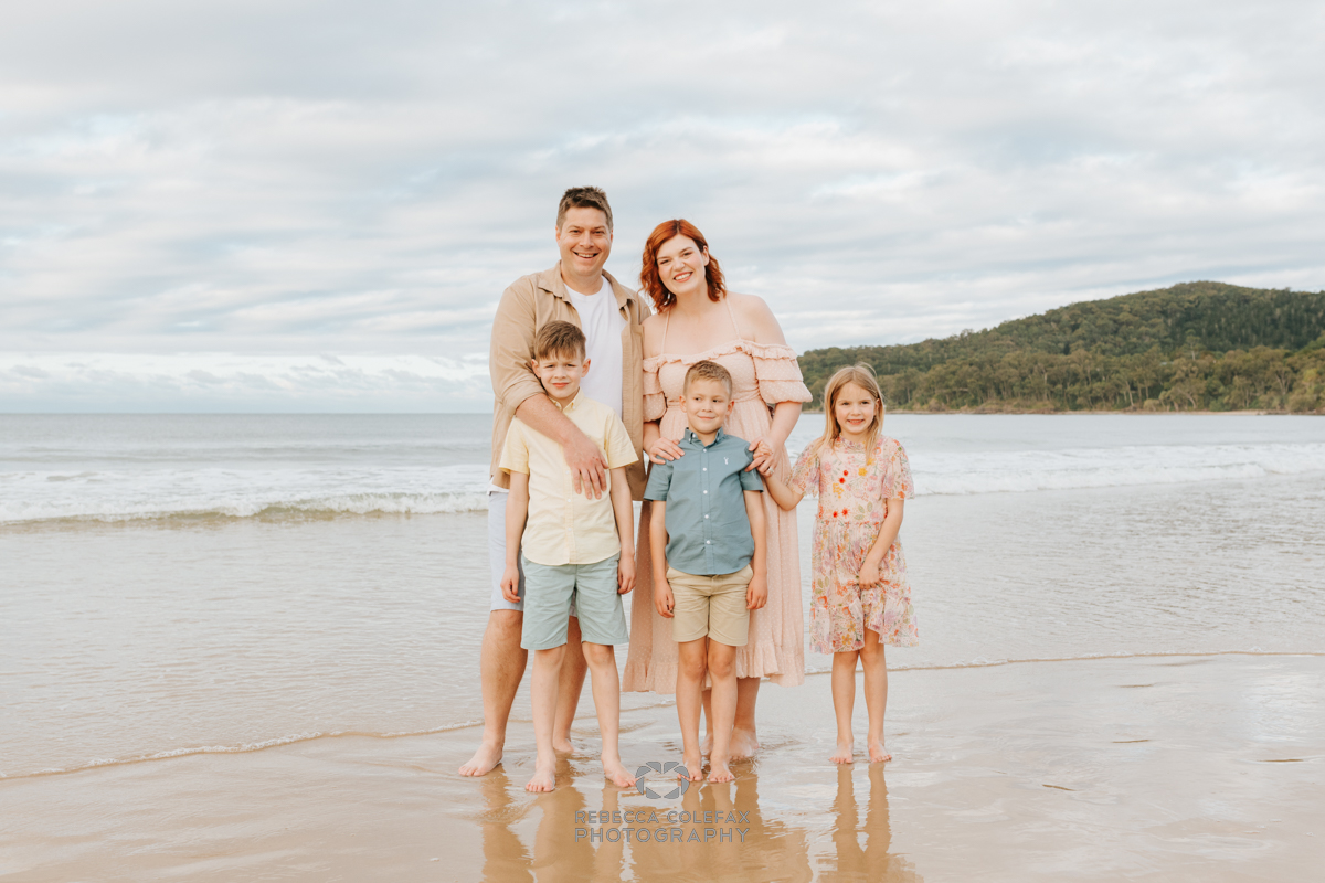 Noosa Beach Family Photoshoot