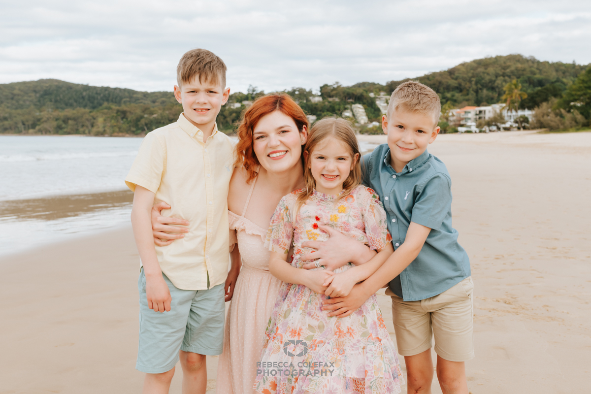 Noosa Beach Family Photoshoot