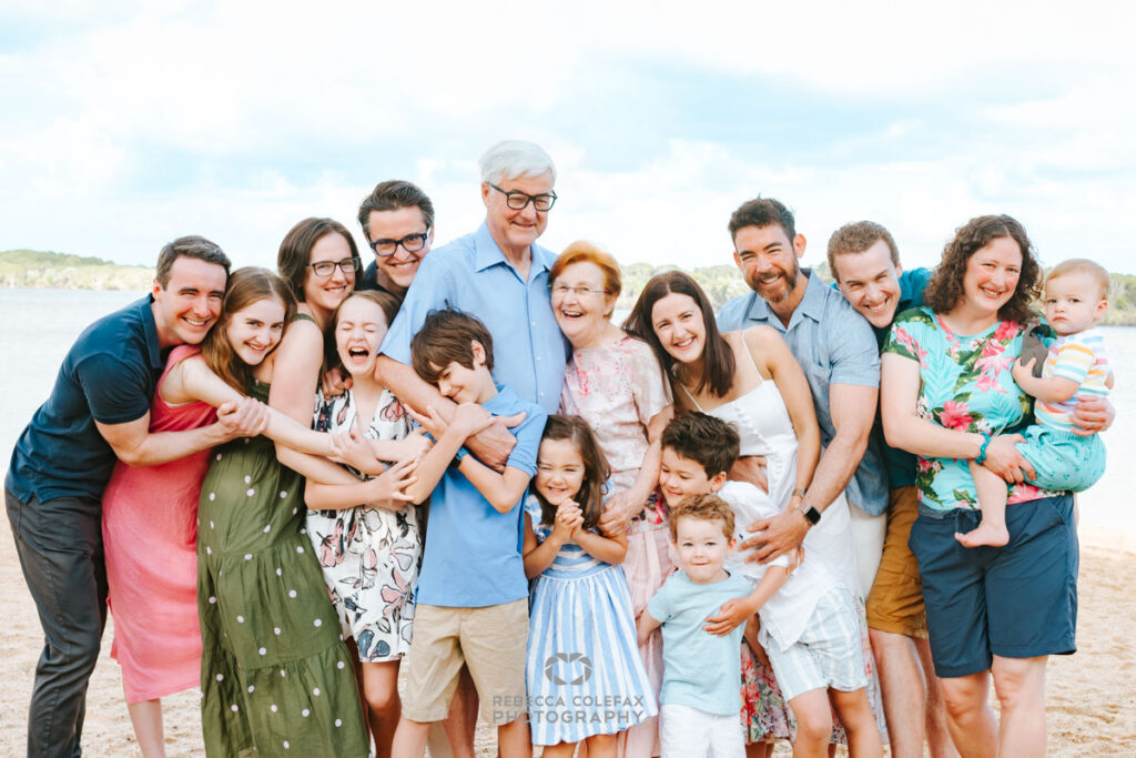 Extended Family Holiday Photos Sunshine Coast by Noosa Photography Co