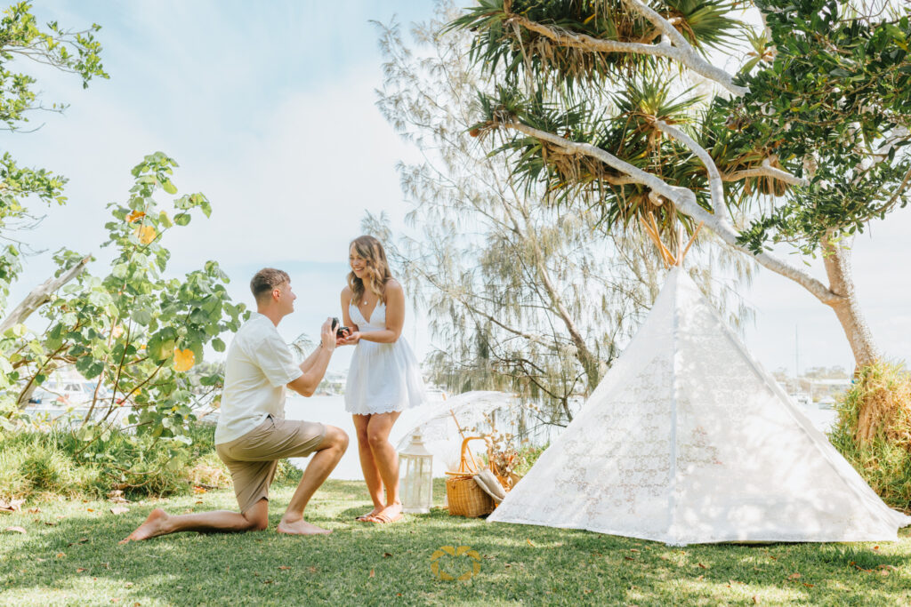 Surprise Proposal Noosa Woods