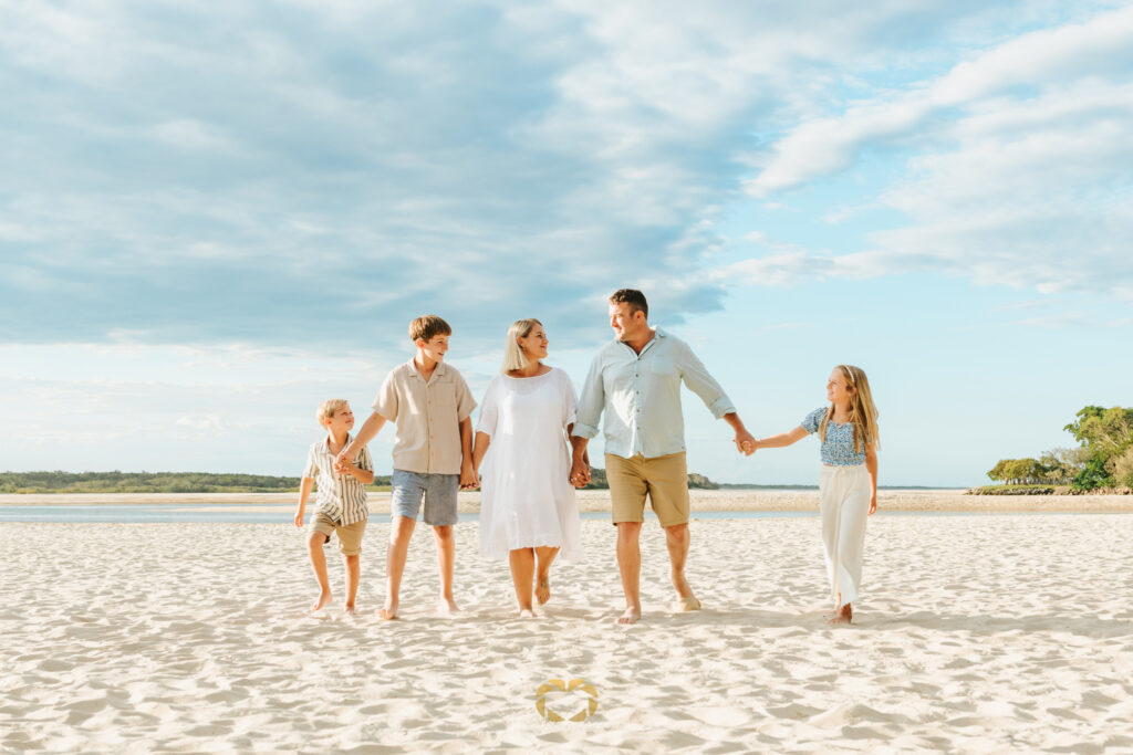 Visiting Noosa family photography