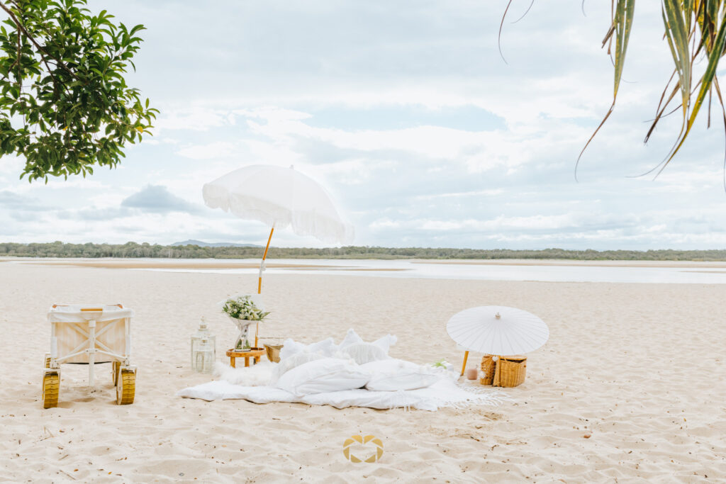 Noosa Proposal Photographer Perfect Picnic Engagement