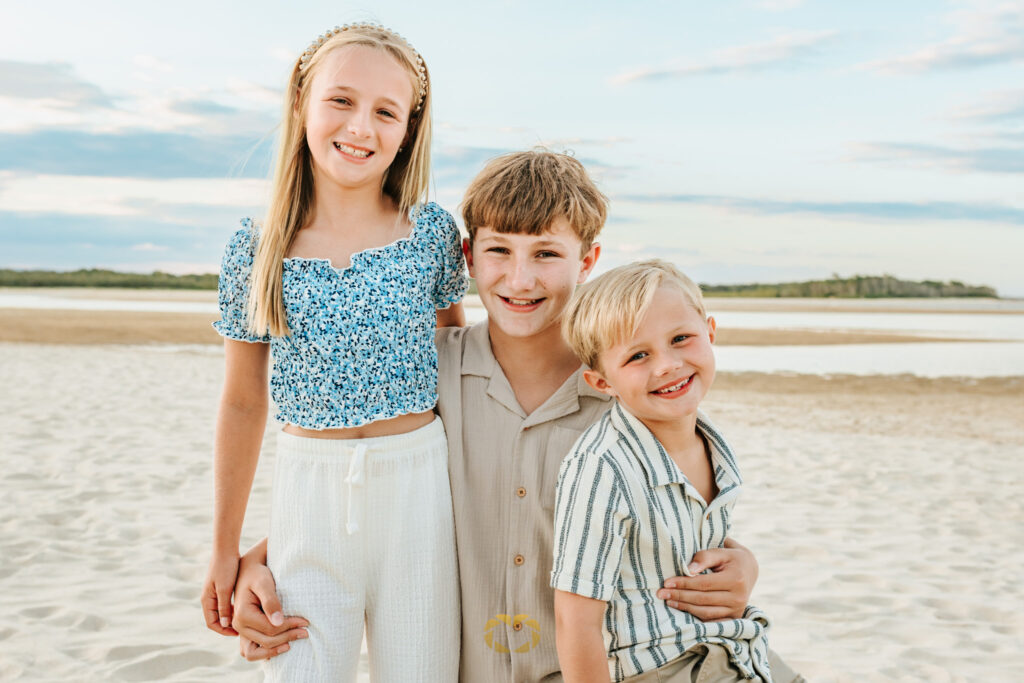 Visiting Noosa family photography