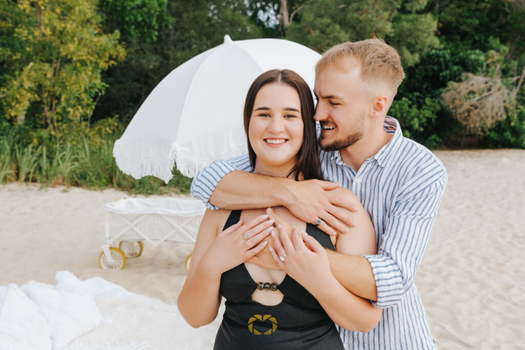 Noosa Proposal Photographer Perfect Picnic Engagement