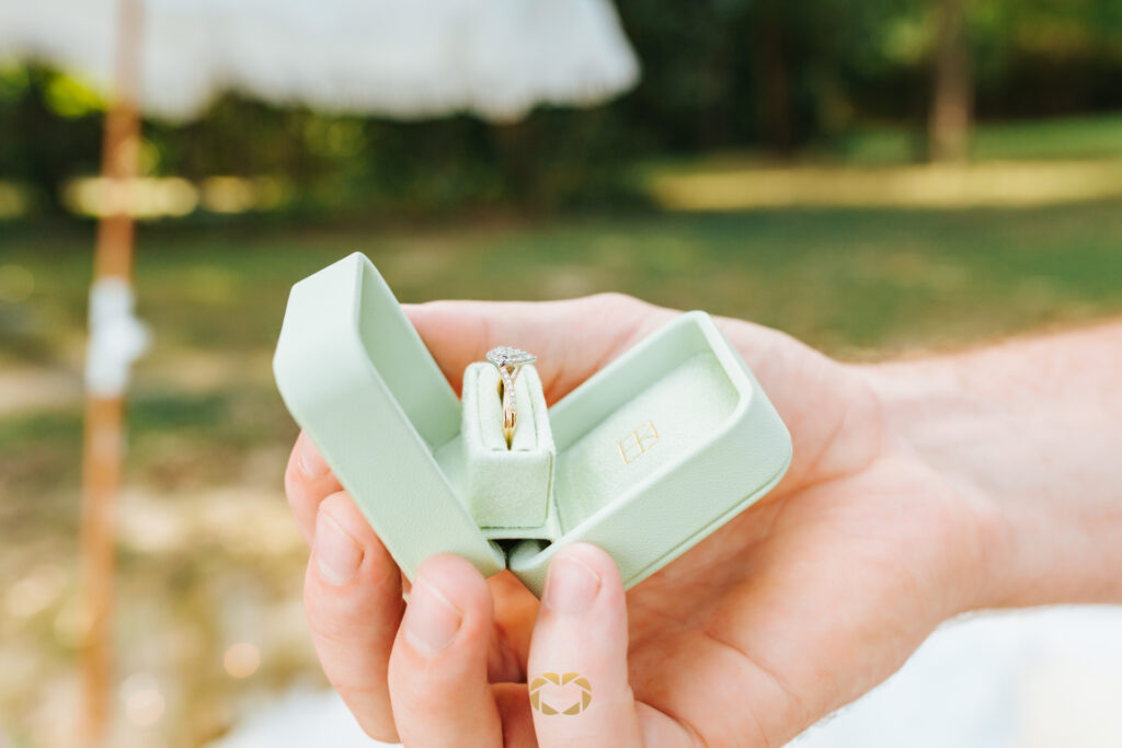 Noosa Proposal Photographer Surprise by the River