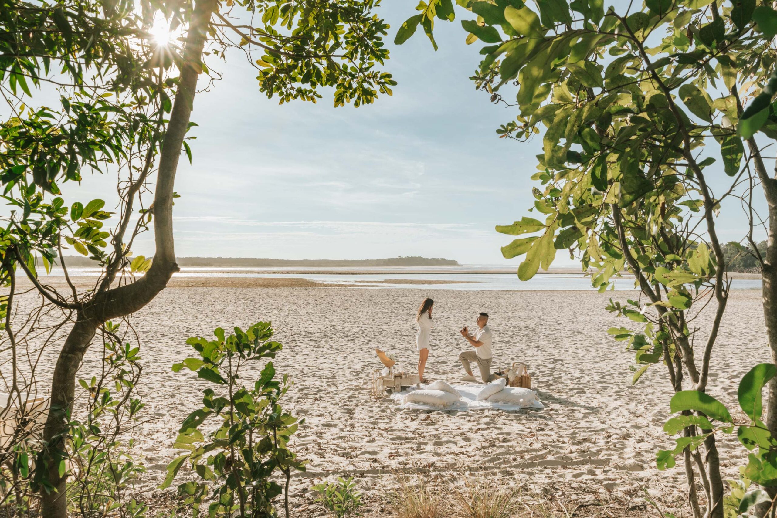 Noosa Proposal Sunset Photos