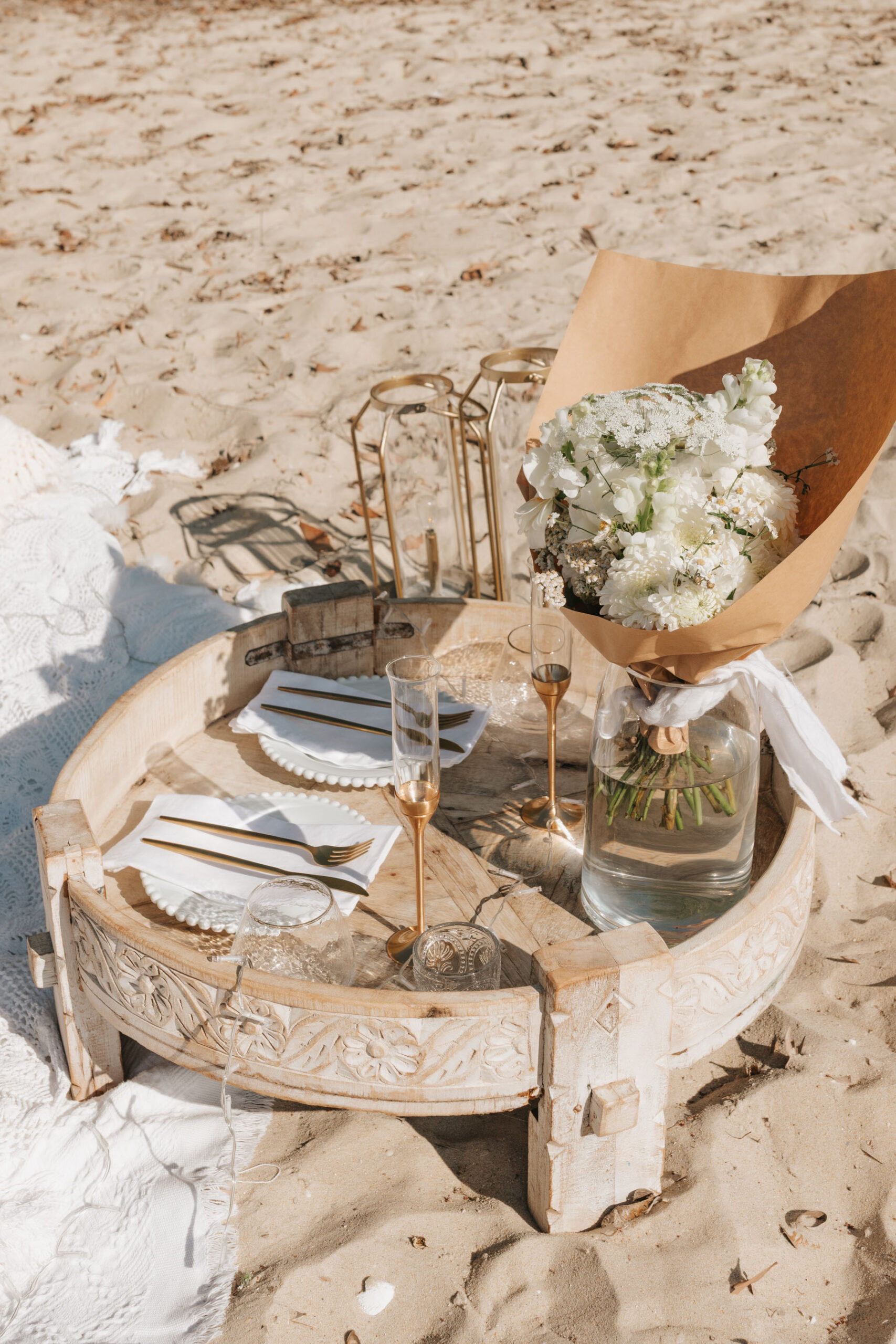 Noosa Picnic Proposal by Noosa Photography Co