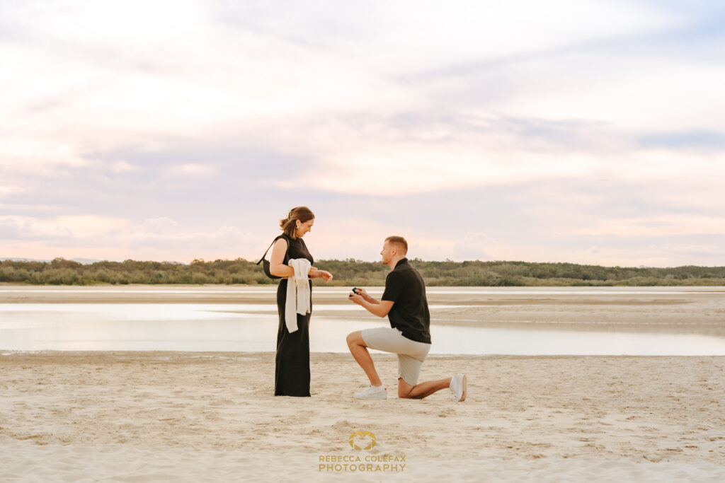 Noosa Proposal Photography Genuine Moments