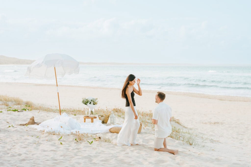 Noosa proposal photographer