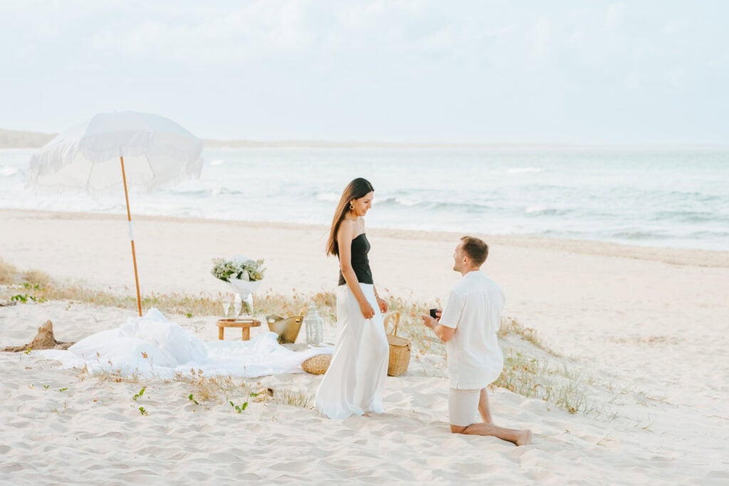 Noosa proposal photographer