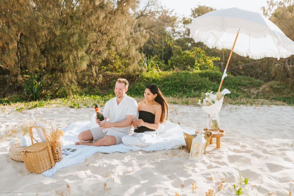 Noosa proposal photographer