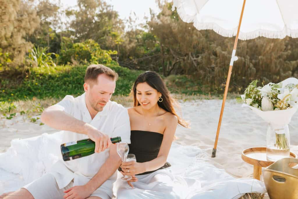 Noosa proposal photographer
