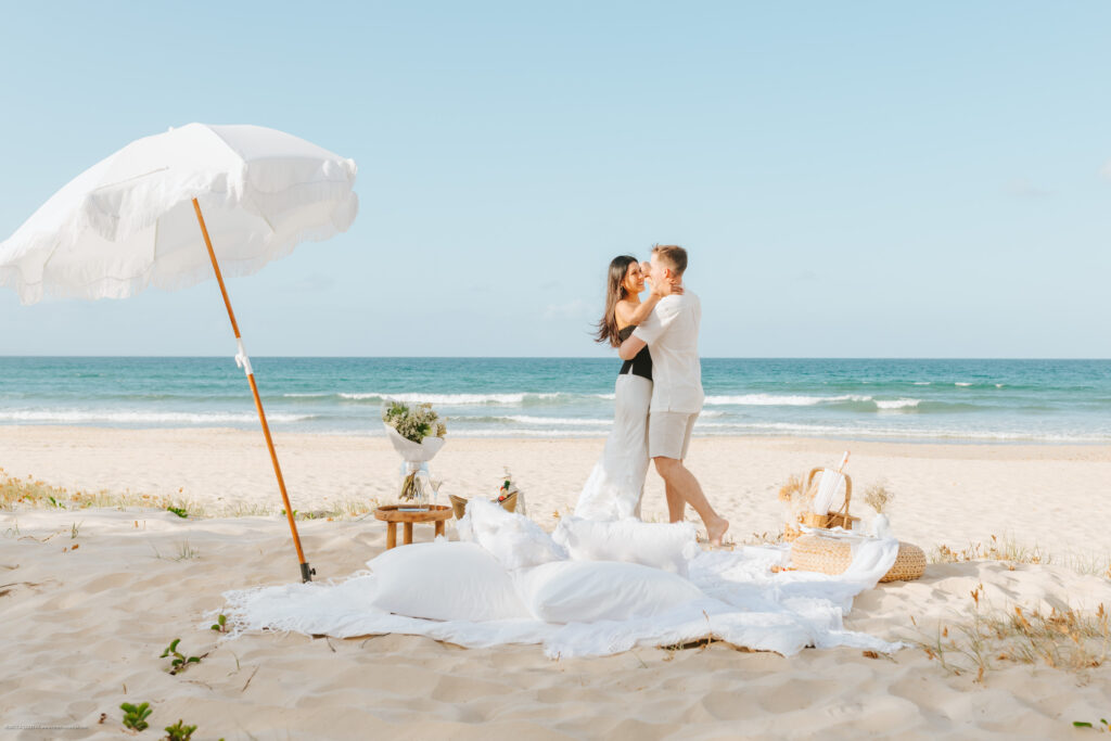 Noosa proposal photographer