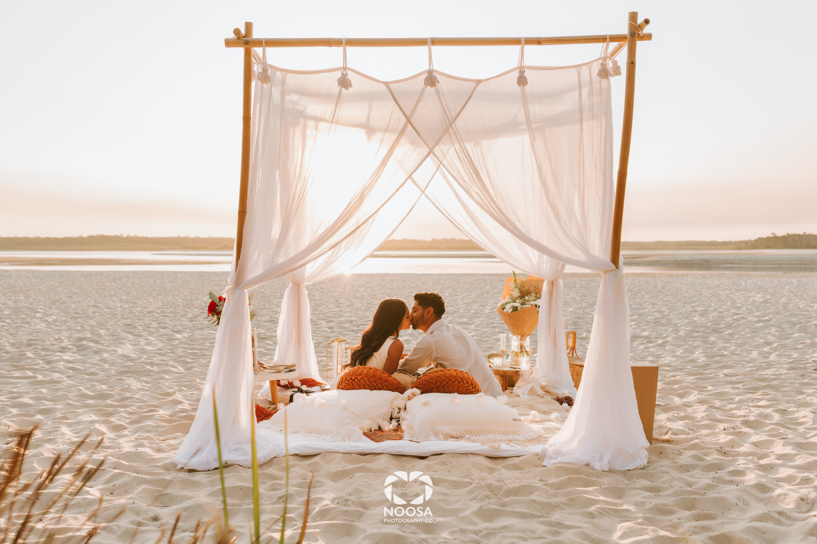 Sunset Magic Noosa Proposal Photography