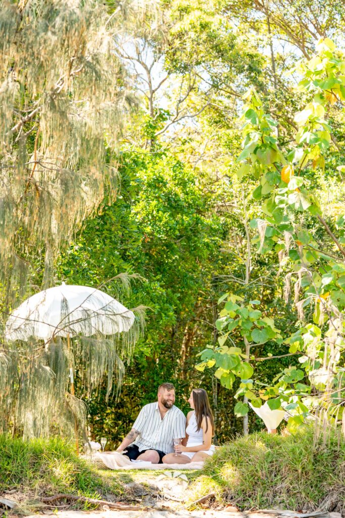 Noosa Woods Proposal Photographer