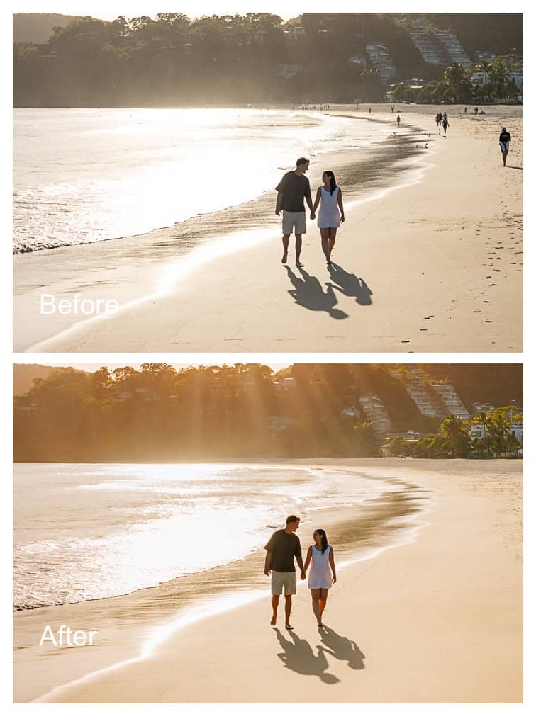 Noosa photography editing by Noosa Photography Co
