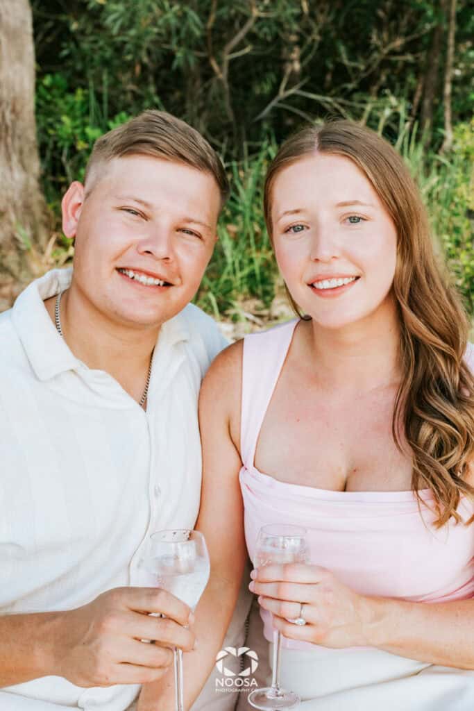 Noosa Proposal Couple by Noosa Photography Co