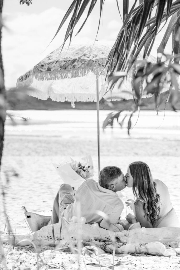 Surprise Proposal Photography in Noosa Heads by Noosa Photography Co