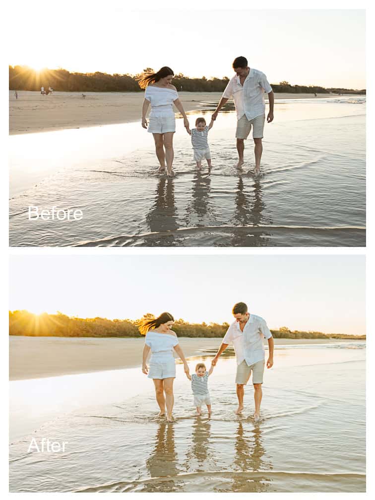 Noosa photography editing by Noosa Photography Co
