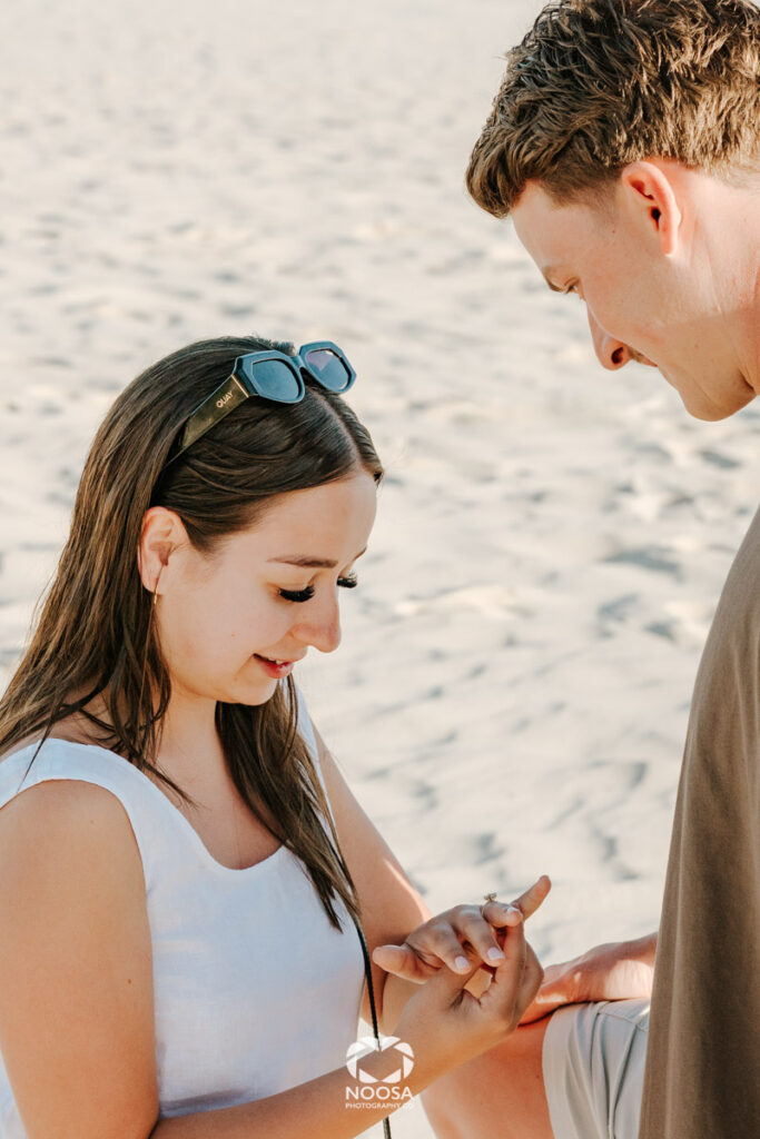 Will you marry me by Noosa Photography Co