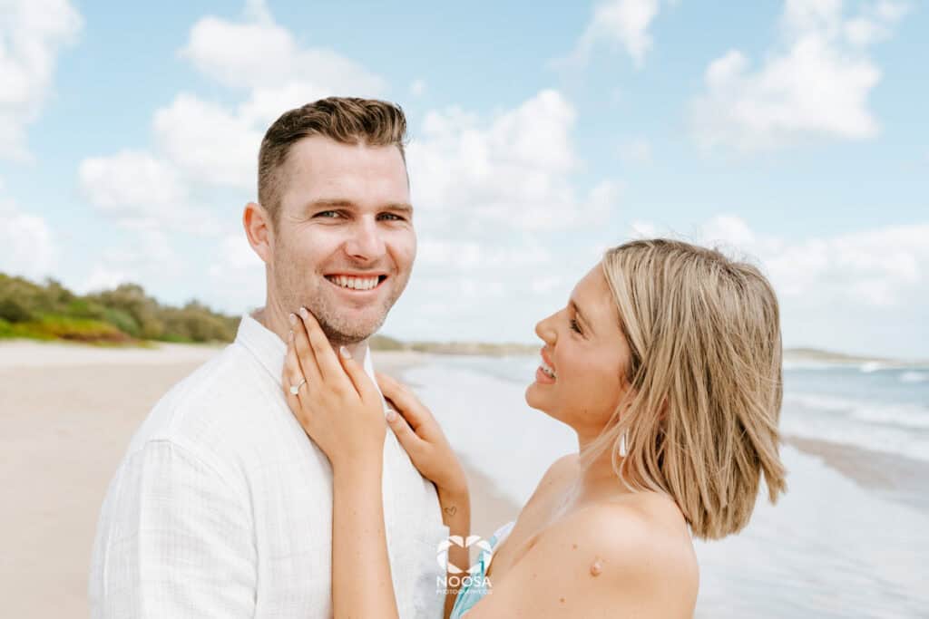 Couple on Noosa Main Beach