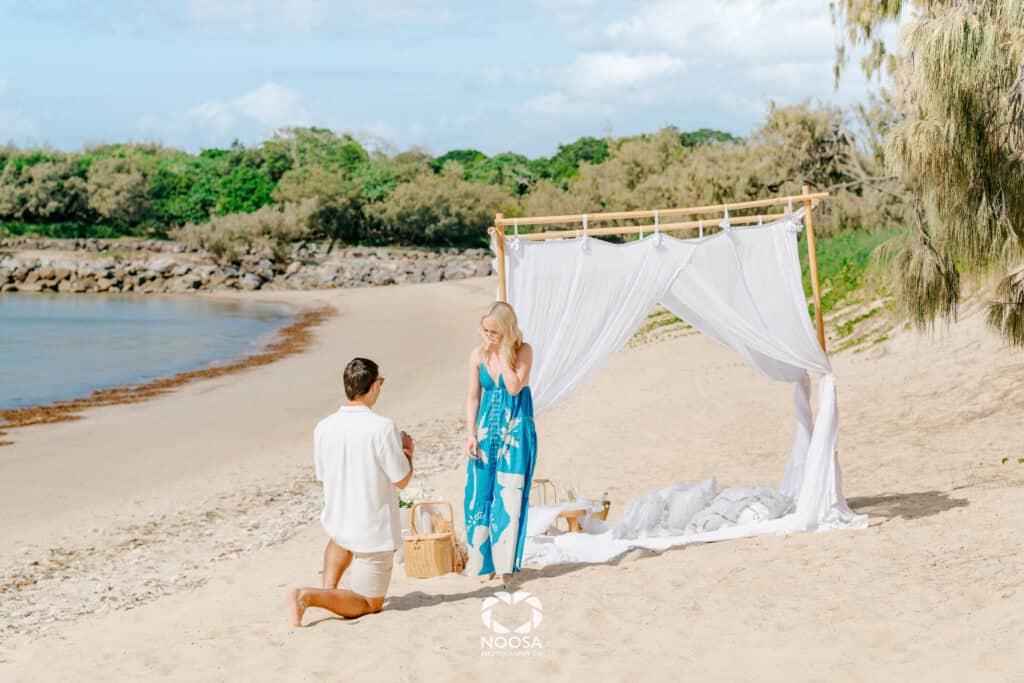 proposal photographer Sunshine Coast by Noosa Photography Co