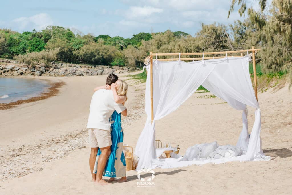 proposal photographer Sunshine Coast by Noosa Photography Co