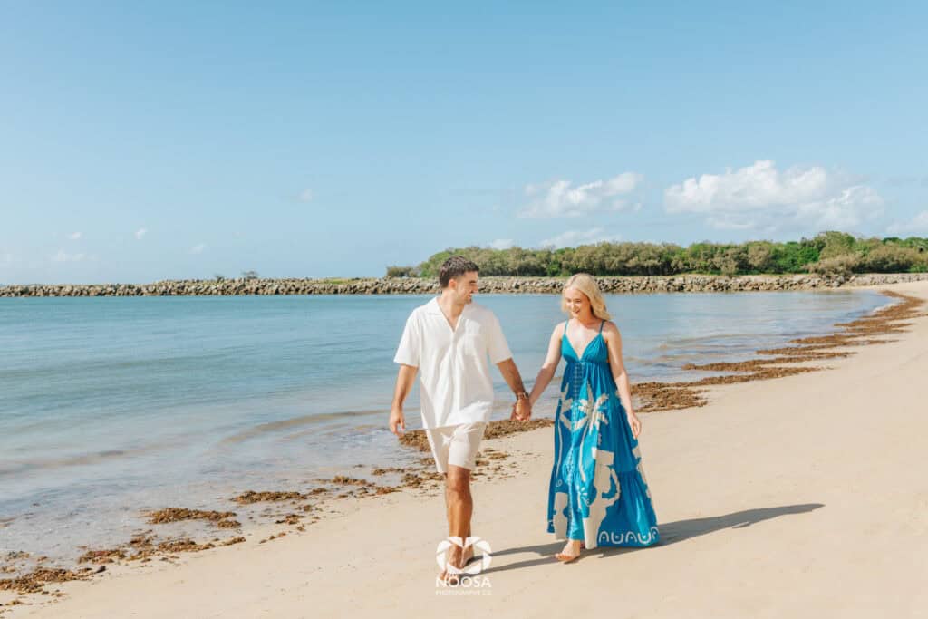 proposal couple by Noosa Photography Co
